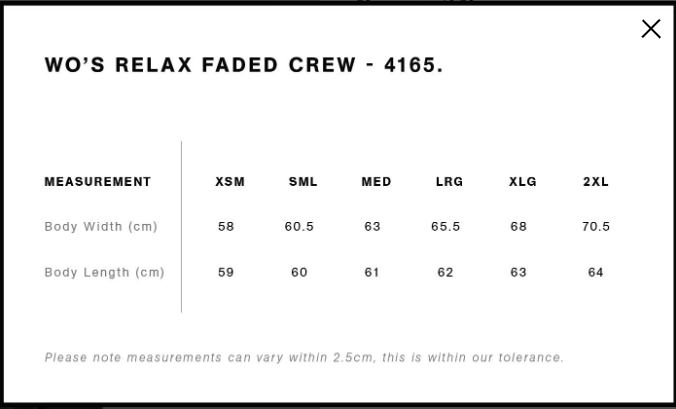 Ladies ANA Sun Crew Neck